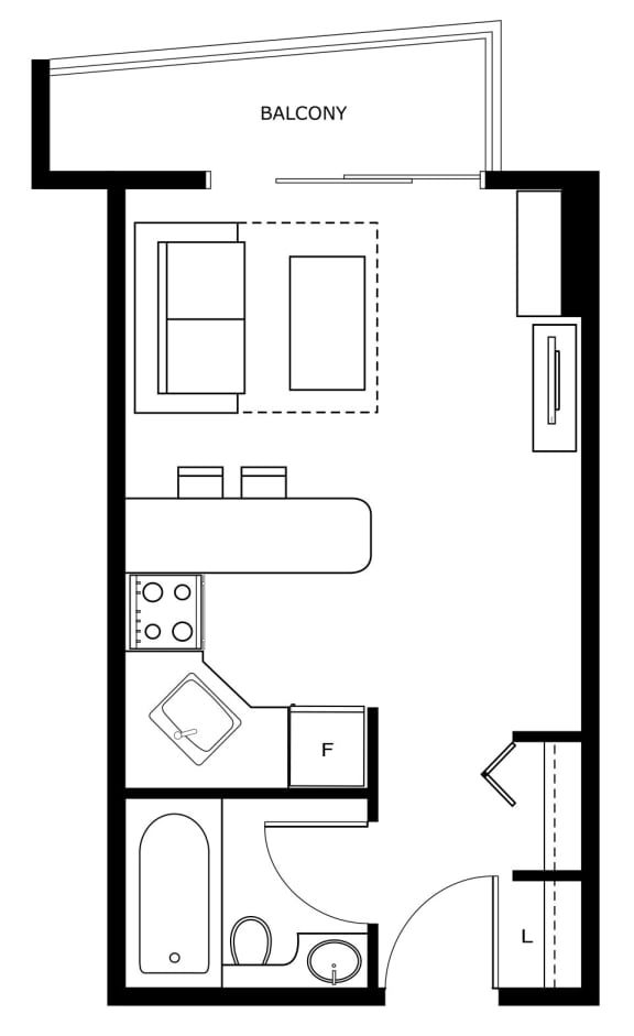 Floorplans of 600 Drake Street in Vancouver, BC